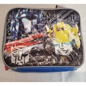 Transformers Optimus Prime Bumblebee Lunch Box Insulated Kids School Bag Tote